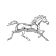 Sterling Silver Trotter Horse Pendant