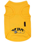 Load image into Gallery viewer, Parisian Pet 'Bee Kind' Embroidered Dog Shirt - Trendy Pet Apparel, Yellow
