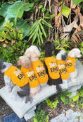 Load image into Gallery viewer, Parisian Pet 'Bee Kind' Embroidered Dog Shirt - Trendy Pet Apparel, Yellow
