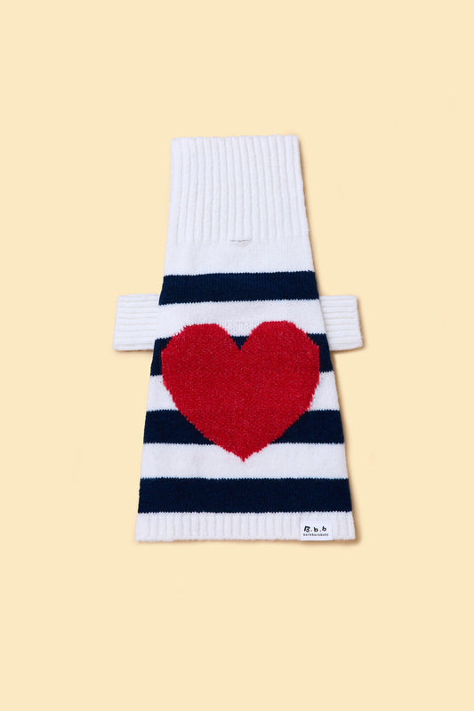 Sailor of My Heart Striped Turtleneck Sweater - Southlake Paws