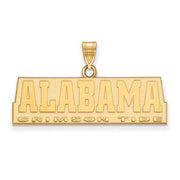 14k Yellow Gold U. of Alabama Small Pendant