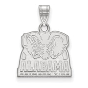 Sterling Silver U. of Alabama Small Logo Pendant
