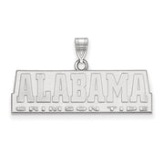 Sterling Silver U. of Alabama Small Pendant