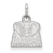 Sterling Silver U. of Alabama XS (Tiny) Logo Charm or Pendant