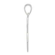 Sterling Silver Large Star Of David Pendant, 28 x 45mm