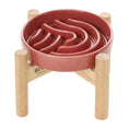 Load image into Gallery viewer, [Wave] Slow Feeder Dog Bowls - Pink / Beige / Orange
