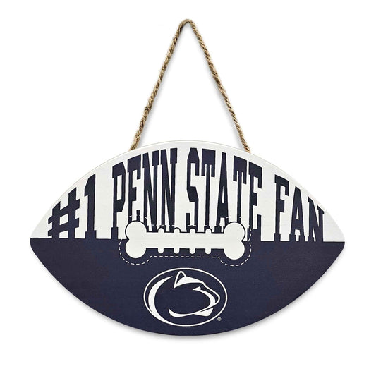 Penn State Football Shape Sign