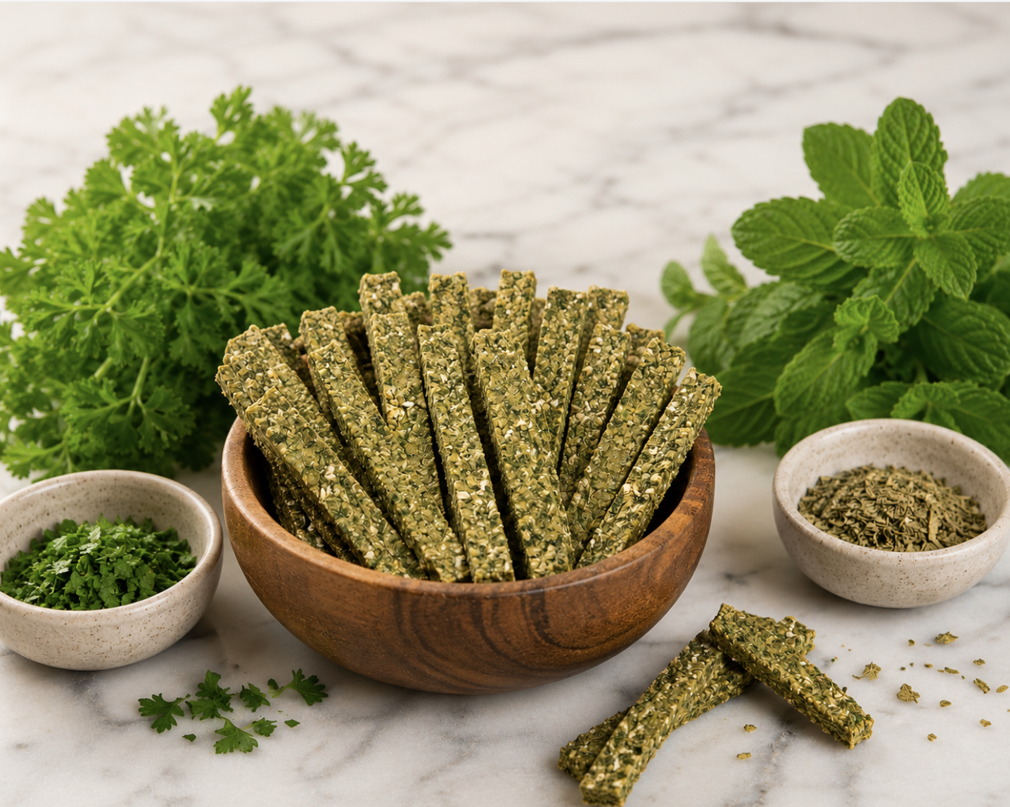 Parsley Mint Breath Treats