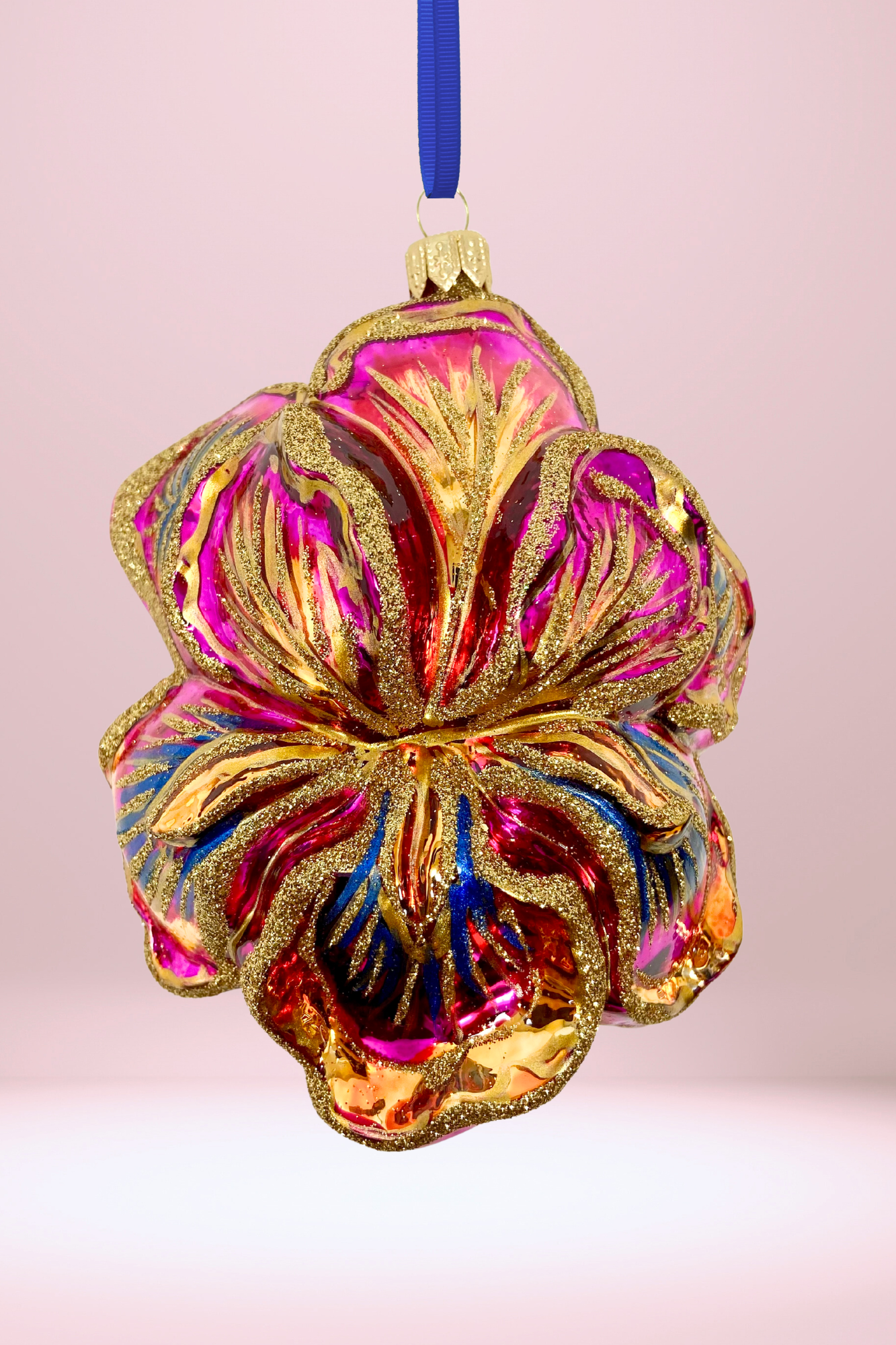 Passionate Delight Iris Polish Glass Ornament - Southlake Paws