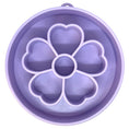 Load image into Gallery viewer, Flower eBowl Deep Slow Feeder Dog Bowl for Enrichment | USA Made
