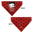 Load image into Gallery viewer, Pet Bandana - Bandana BETTY BOOP Face and Text Polka Dot Reds/Black/White
