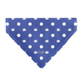 Load image into Gallery viewer, Pet Bandana - Bandana Betty Boop USA Heart Pose Polka Dot/Face Blue/White
