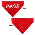 Load image into Gallery viewer, Pet Bandana - COCA-COLA Script Logo Centered Red/White
