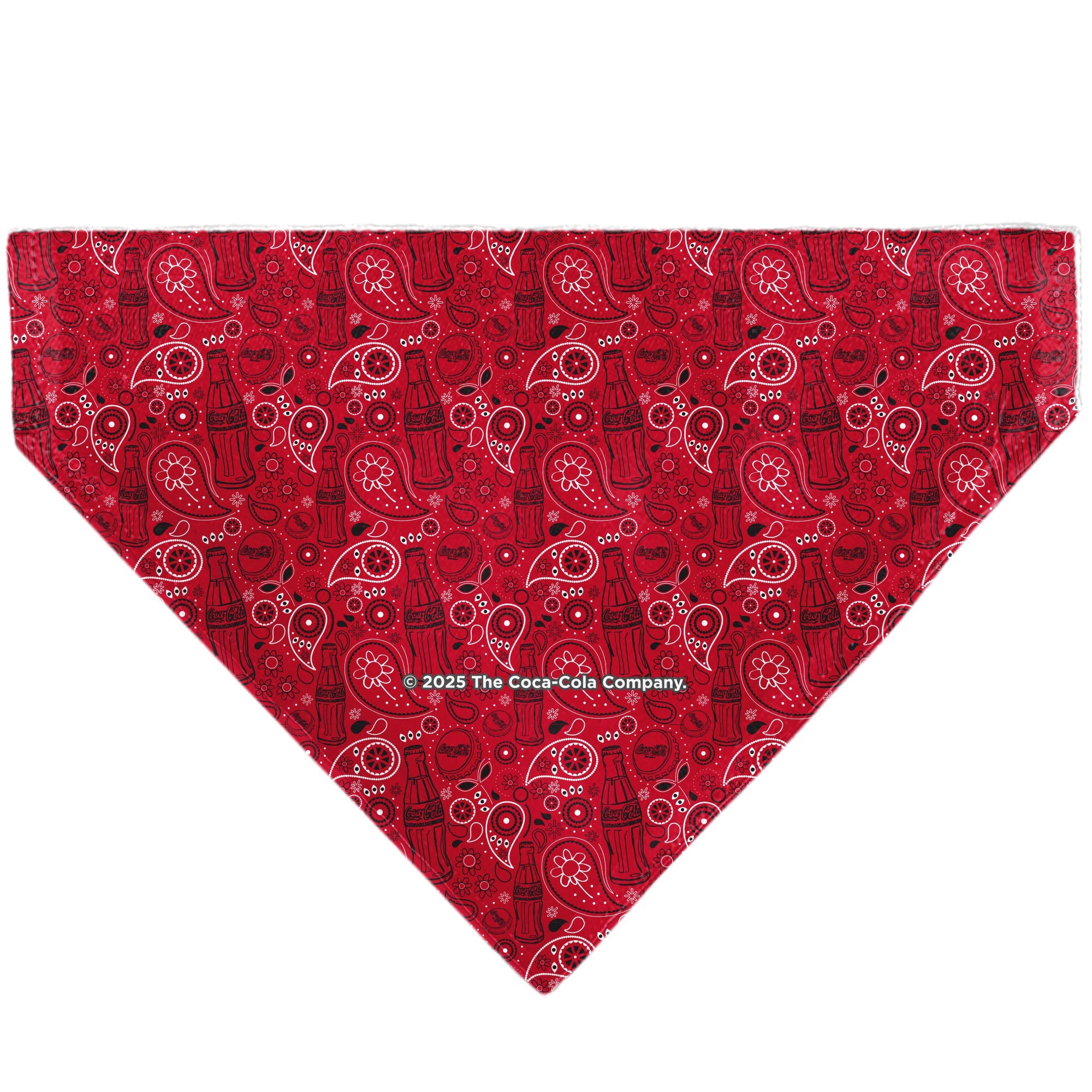 Pet Bandana - Coca-Cola Icons Bandana Collage Red/Black/White