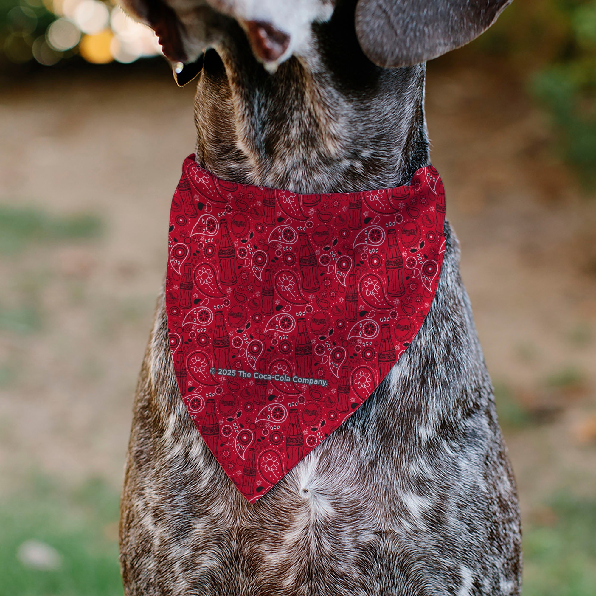 Pet Bandana - Coca-Cola Icons Bandana Collage Red/Black/White