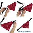 Load image into Gallery viewer, Pet Bandana - Coca-Cola Icons Bandana Collage Red/Black/White

