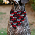 Load image into Gallery viewer, Pet Bandana - CHERRY COKE and Cherries Logo Collage Black/Red/White
