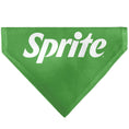 Load image into Gallery viewer, Pet Bandana - SPRITE Text Logo Green/White
