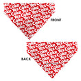 Load image into Gallery viewer, Pet Bandana - Coca-Cola YES COKE YES Text Collage Red/White
