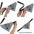 Load image into Gallery viewer, Pet Bandana - BARQ'S OLD TYME ROOT BEER Barrels Logo Gray
