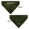 Load image into Gallery viewer, Pet Bandana - RAM TRX Americana Stars and Stripes Weathered Black/Brown/White
