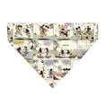 Load image into Gallery viewer, Pet Bandana - Mickey and Minnie Mouse Vintage Comic Strip Scenes
