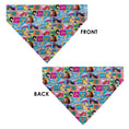 Load image into Gallery viewer, Pet Bandana - Disney Princess Pose and Quote Pop Art Blocks Multi Color
