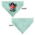 Load image into Gallery viewer, Pet Bandana - Moana Standing Pose and Plants Greens

