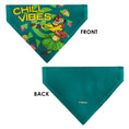 Load image into Gallery viewer, Pet Bandana - The Lion King Timon CHILL VIBES Hula Pose Blue/Multi Color
