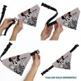 Load image into Gallery viewer, Pet Bandana - Minnie Mouse BE KIND Peace Pose Pinks
