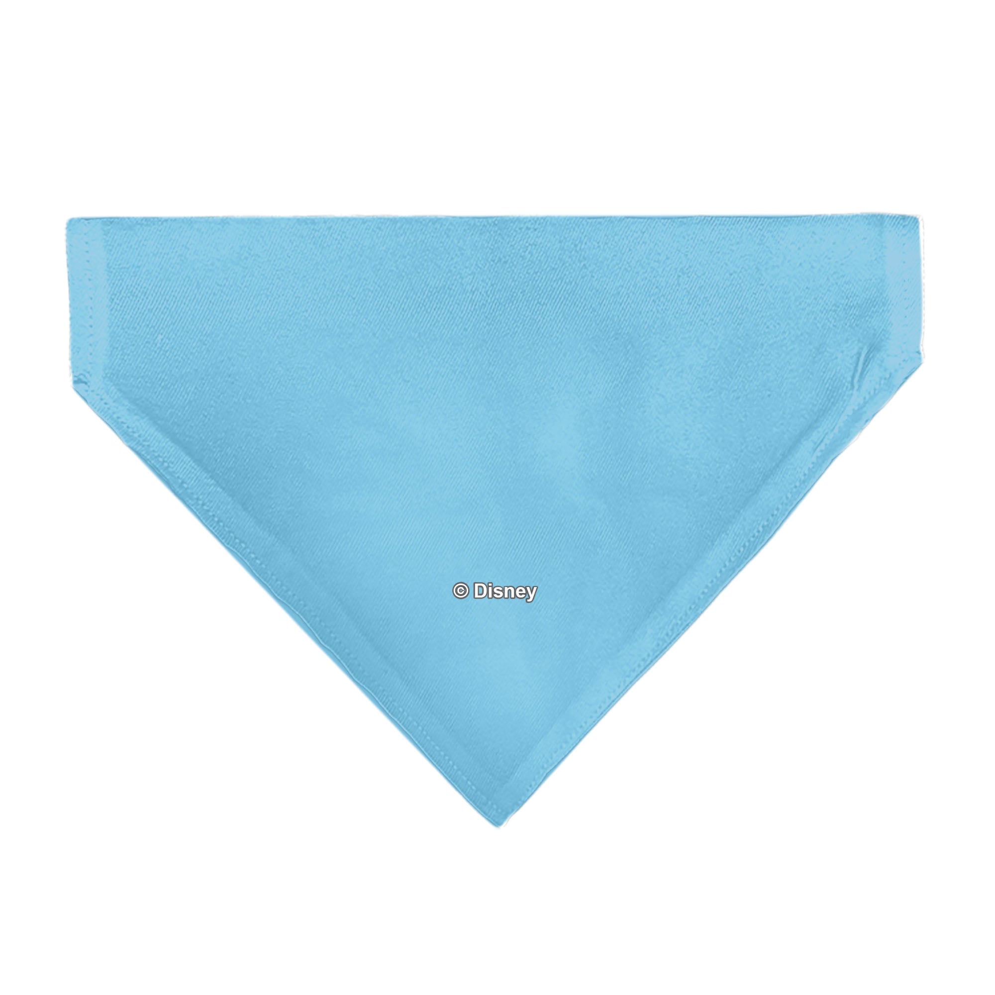 Pet Bandana - Cinderella Face Pose Close-Up Blues