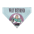 Load image into Gallery viewer, Pet Bandana - Toy Story Buzz Lightyear WAY BEYOND Pose Light Blue
