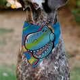 Load image into Gallery viewer, Pet Bandana - Toy Story Rex Pop Art Pose Blue/Multi Color
