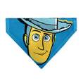 Load image into Gallery viewer, Pet Bandana - Toy Story Woody Pop Art Face Close-Up Blues
