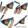 Load image into Gallery viewer, Pet Bandana - Toy Story Bo Peep Close-Up Pop Art Face Blue
