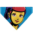 Load image into Gallery viewer, Pet Bandana - Toy Story Bo Peep Close-Up Pop Art Face Blue
