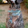 Load image into Gallery viewer, Pet Bandana - Toy Story Bo Peep LEADERSHIP GOALS Staff Pose Pink/Blue/White
