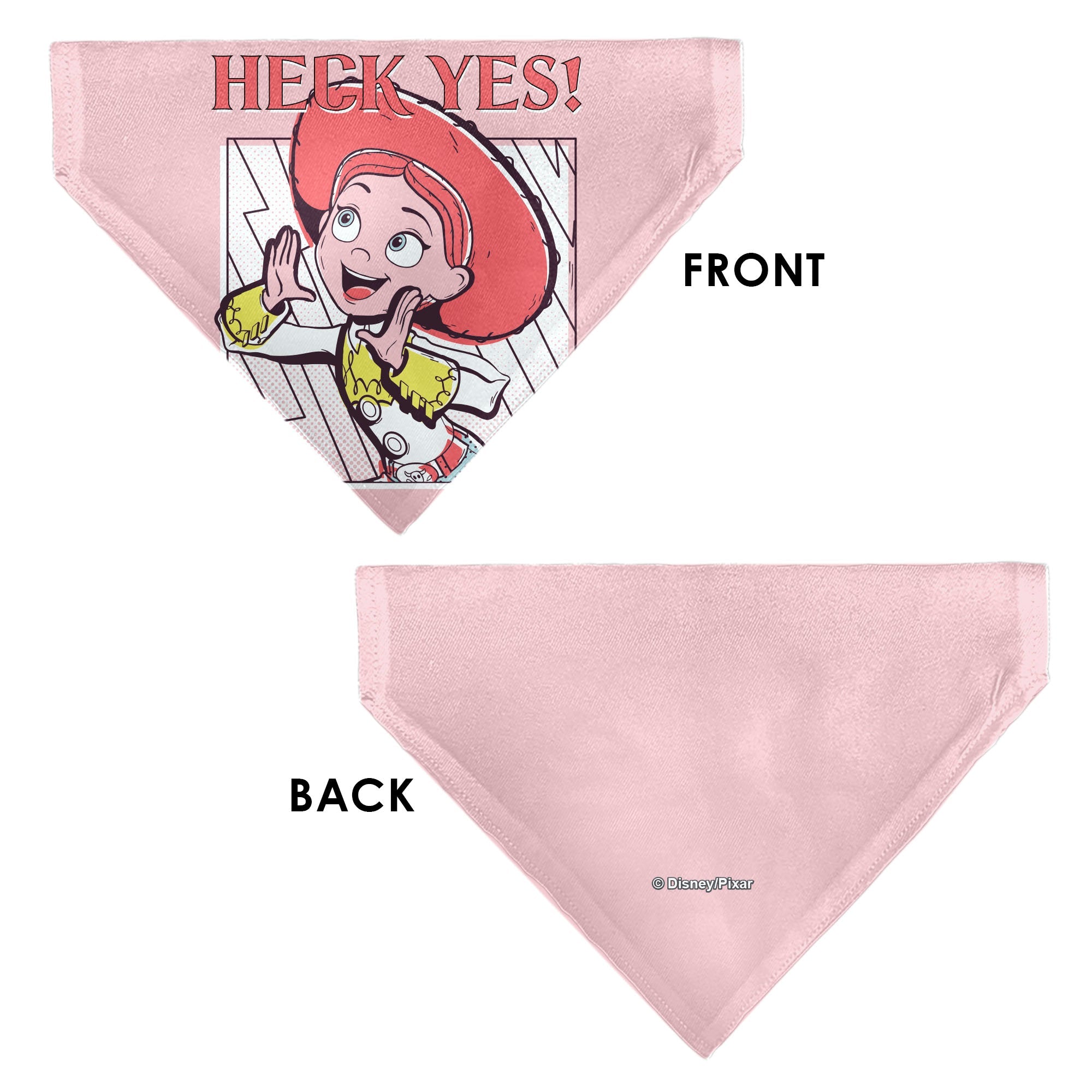 Pet Bandana - Toy Story Jessie HECK YES! Pose Pinks