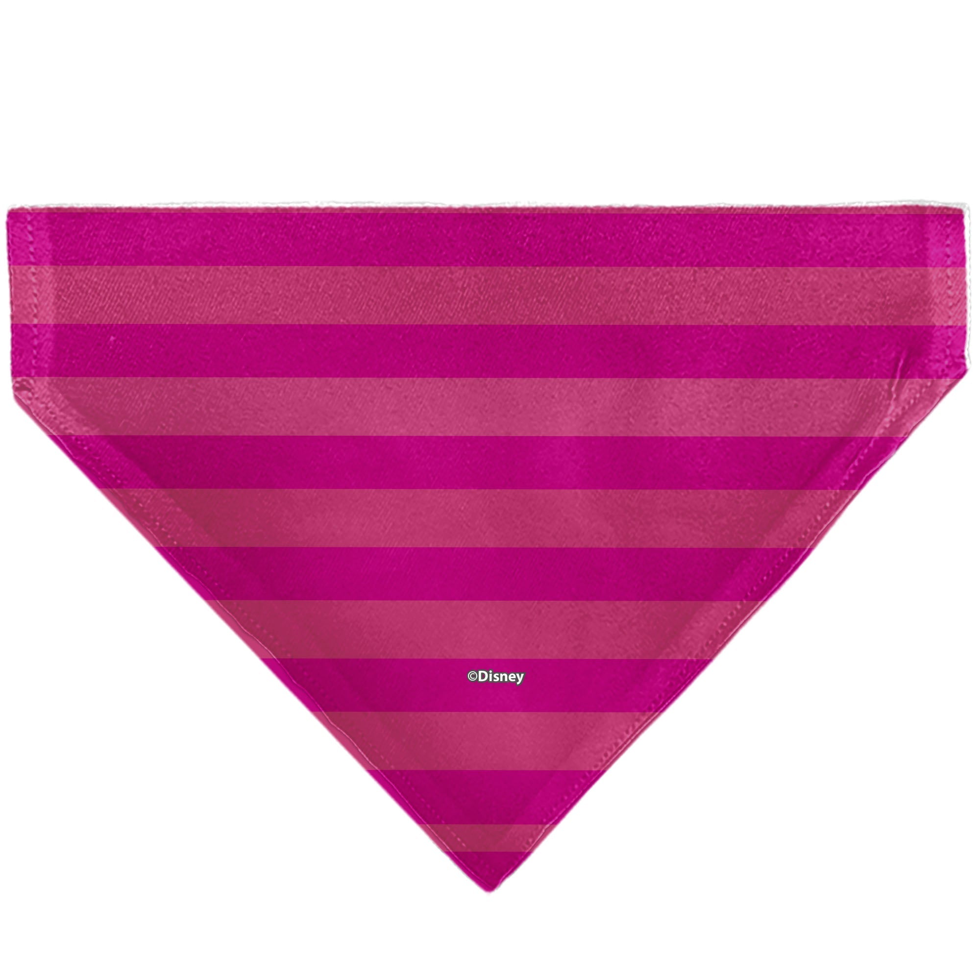 Pet Bandana - Alice in Wonderland Cheshire Cat Winking Smile Pinks