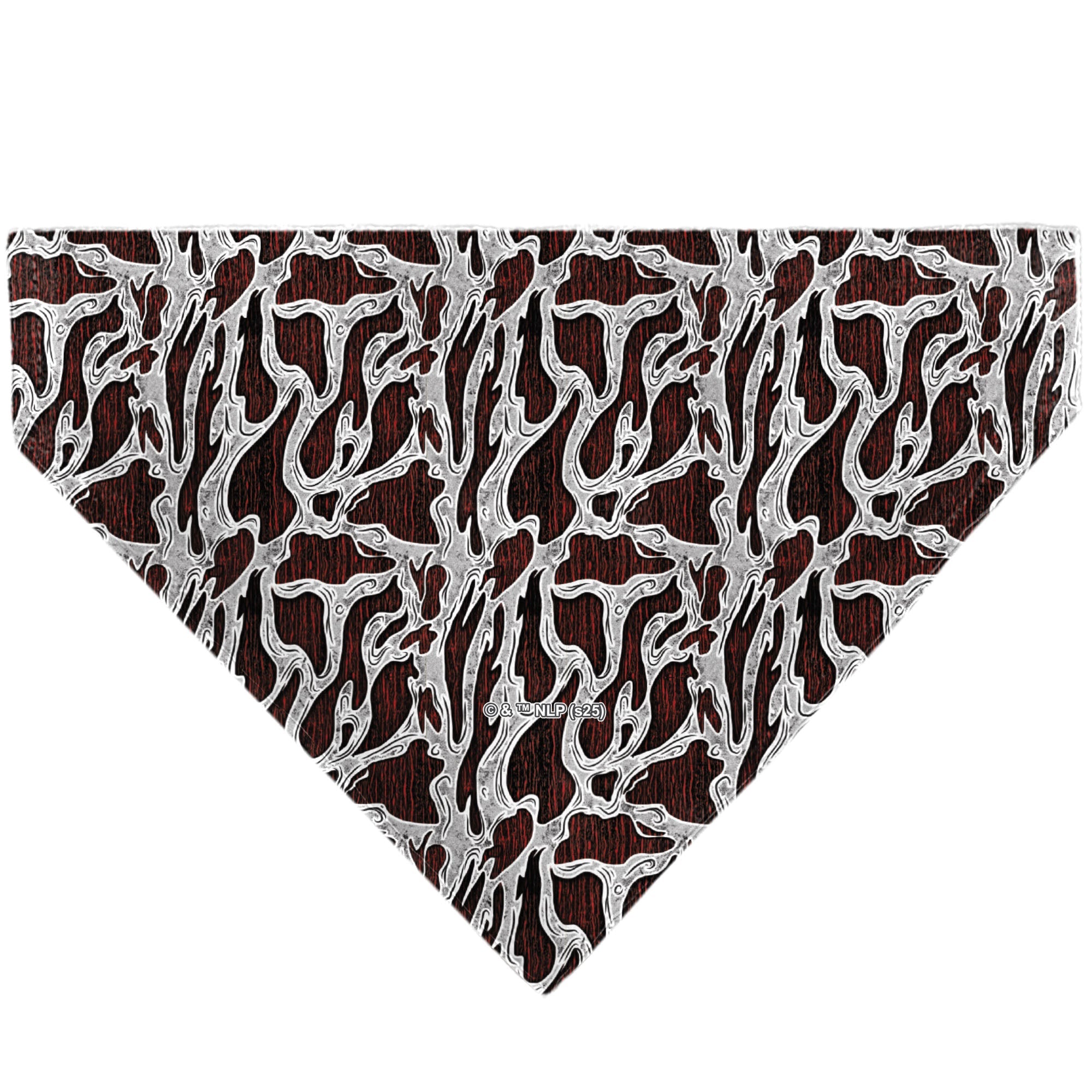 Pet Bandana - A Nightmare on Elm Street Freddy Melted Black/White/Red