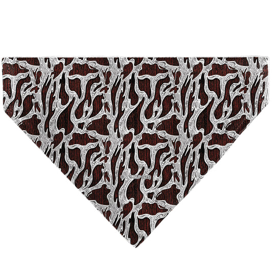 Pet Bandana - A Nightmare on Elm Street Freddy Melted Black/White/Red