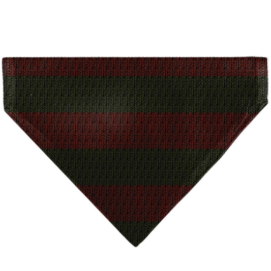 Pet Bandana - A Nightmare on Elm Street Freddy Melted Black/White/Red