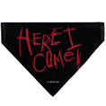 Load image into Gallery viewer, Pet Bandana - A Nightmare on Elm Street Freddy READY OR NOT HERE I COME Pose Black/Red
