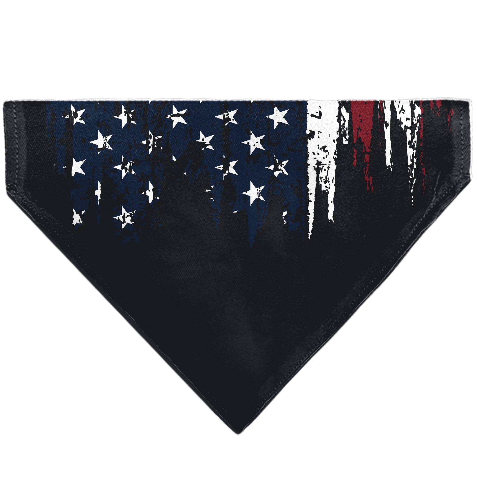Pet Bandana - Ford BRONCO Americana Stars and Stripes Weathered Red/White/Blue