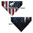 Load image into Gallery viewer, Pet Bandana - Ford BRONCO Americana Stars and Stripes Weathered Red/White/Blue

