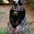 Load image into Gallery viewer, Pet Bandana - FRIDAY THE 13TH Jason Pose and Title Logo Black/Red
