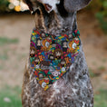 Load image into Gallery viewer, Pet Bandana - Harry Potter Chibi Charm Characters Stacked
