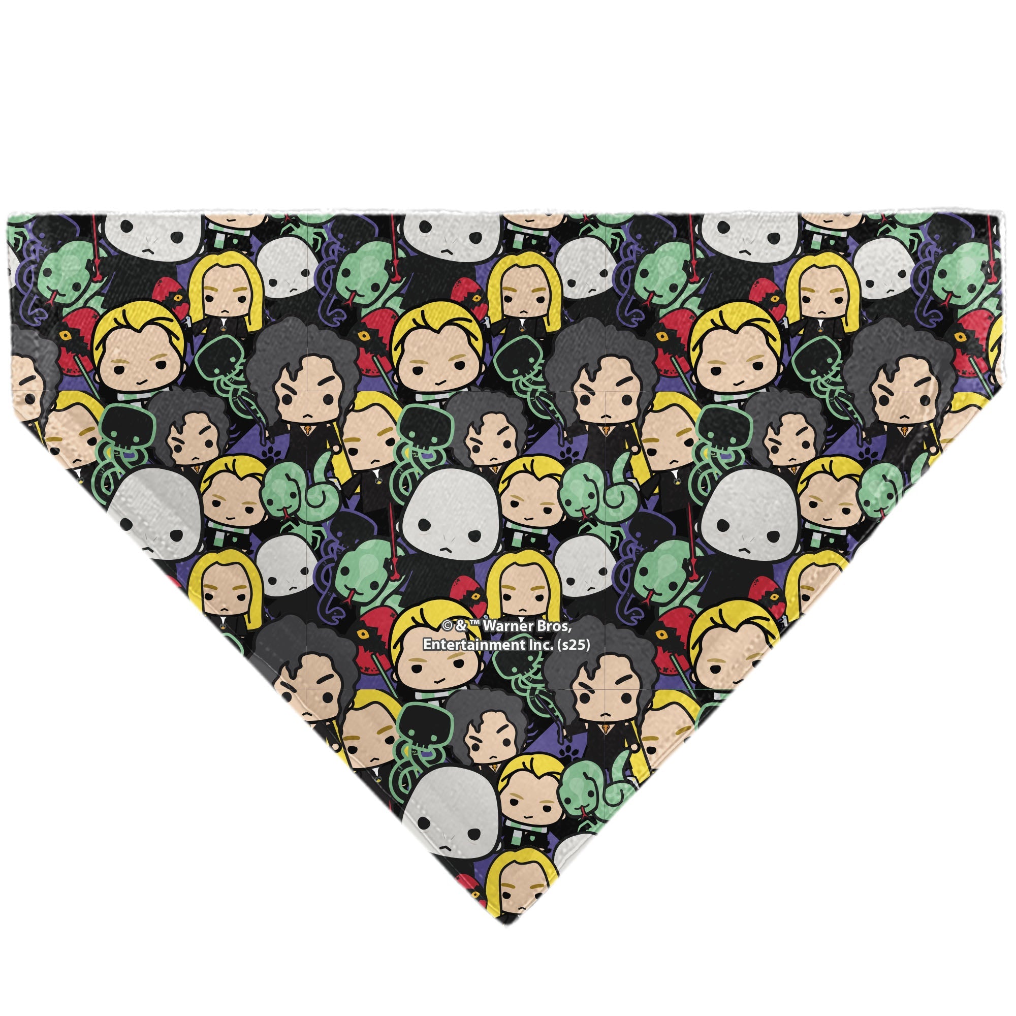 Pet Bandana - Harry Potter Chibi Charm Dark Arts Characters Stacked