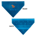 Load image into Gallery viewer, Pet Bandana - Harry Potter RAVENCLAW Traits Banner and Icons Blues/Yellow
