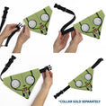 Load image into Gallery viewer, Pet Bandana - Invader Zim GIR Full Body Pose Close-Up Greens
